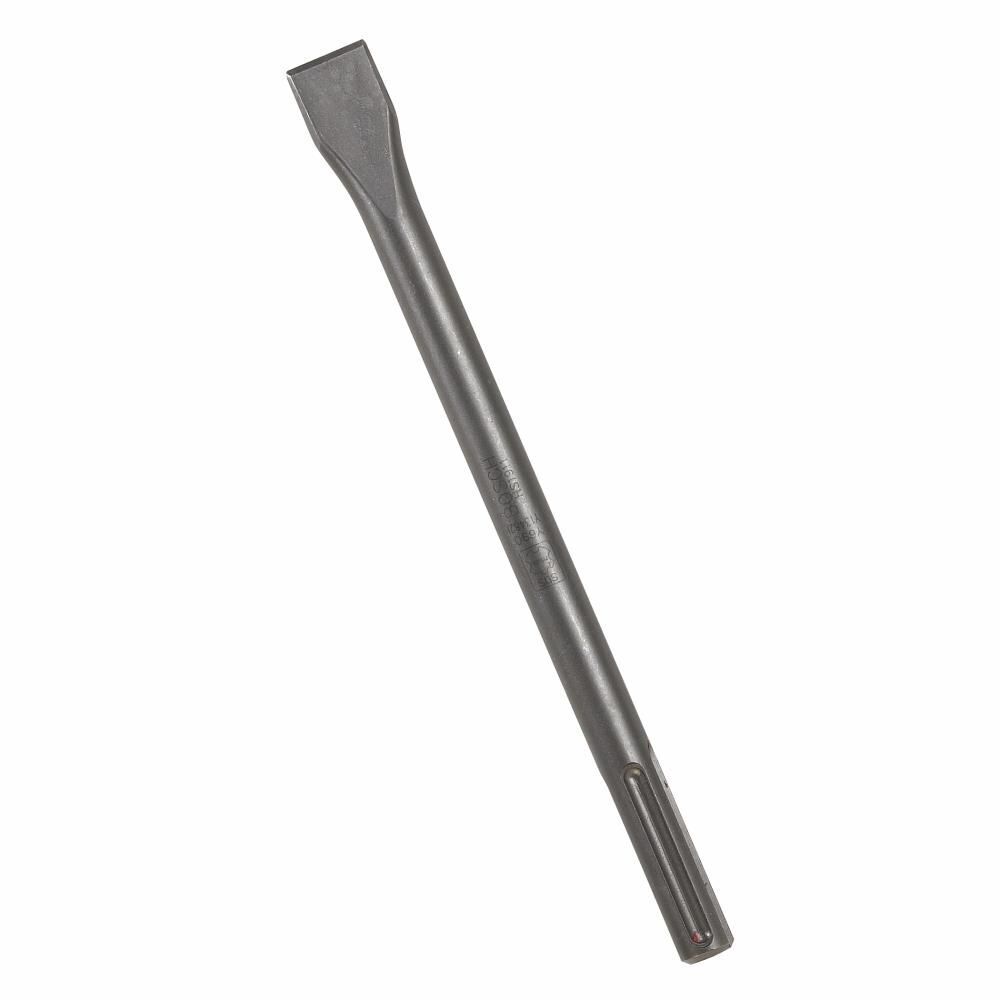 Bosch 1 Inch x 12 Inch Flat Chisel 3/4 Inch Hex Hammer Steel, large image number 1