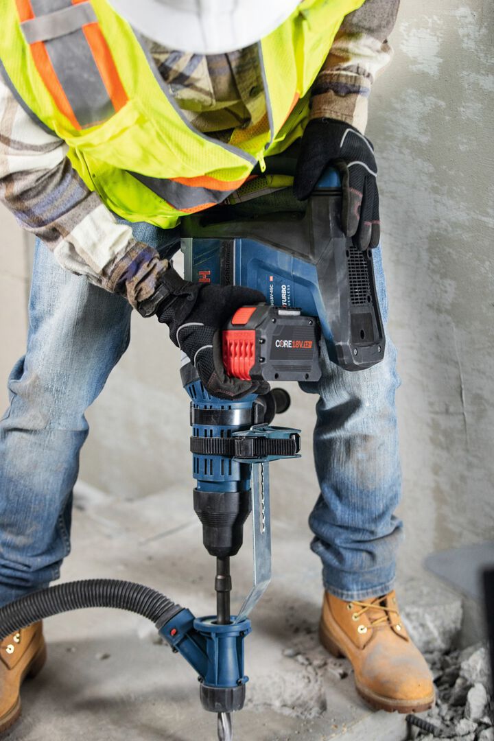 Bosch PROFACTOR 18V Hitman Connected Ready SDS max 1 7/8in Rotary Hammer Kit, large image number 6