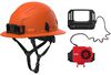 Milwaukee BOLT Safety Orange Full Brim Safety Helmet Type 2 Class E & USB Cooling Fan, small image number 1
