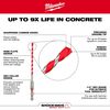 Milwaukee 5/32inch x 6inch SHOCKWAVE Carbide Hammer Drill Bit for Concrete Screws, small image number 5