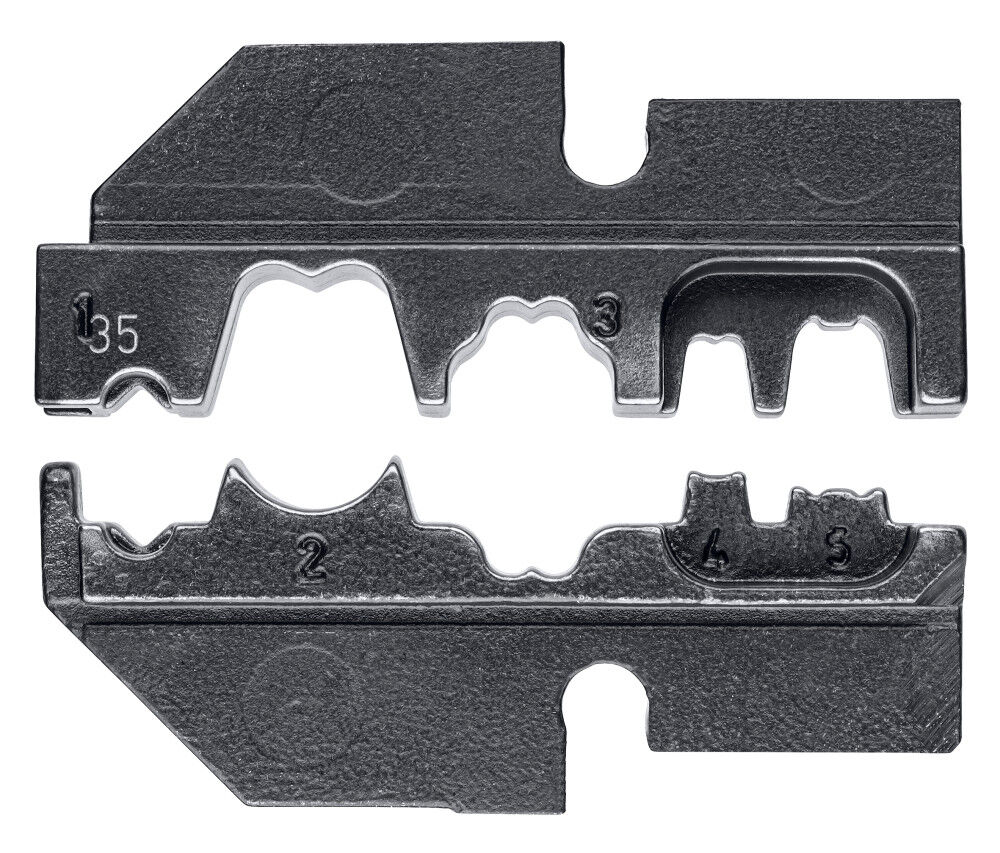 Knipex Crimping Die Set for Spark Plug Connectors and Distributors, large image number 1