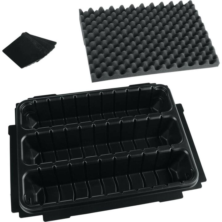 Makita MAKPAC Interlocking Case 3 Row Insert Tray