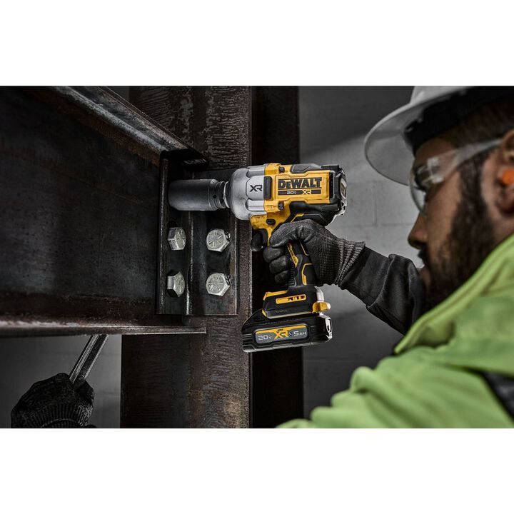DEWALT 20V MAX* XR 3/4 Inch Impact Wrench with Hog Ring Kit, large image number 5