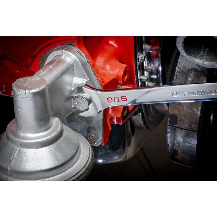 GEARWRENCH 120XP Flex Combination Ratcheting Wrench Universal Spline XL 9mm, large image number 3