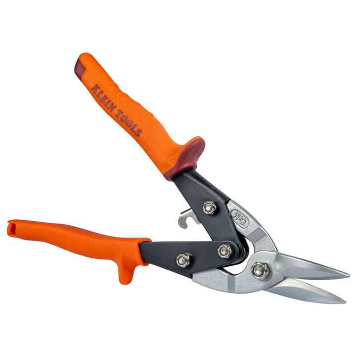 Klein Tools Aviation Snips with Wire Cutter Left