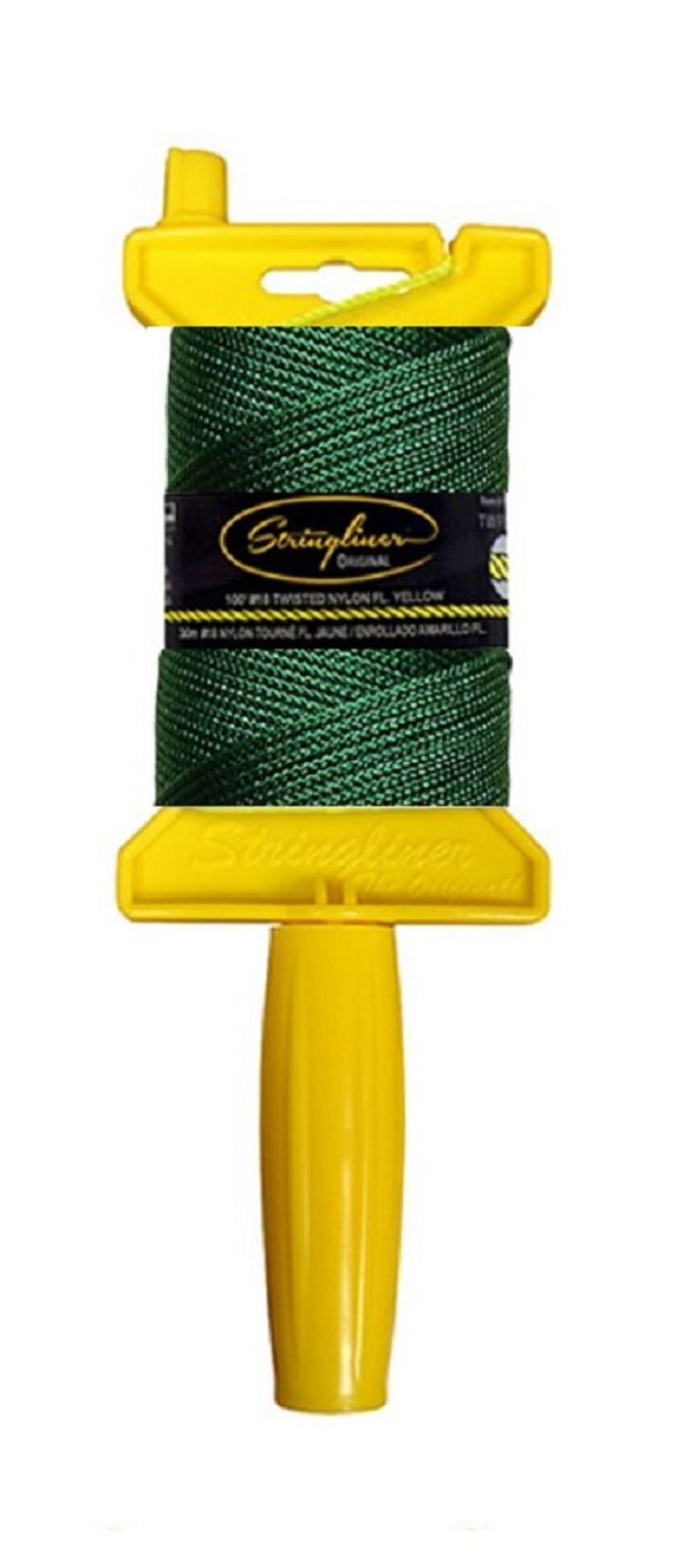 Stringliner Original Braided Green 100 ft with Reel