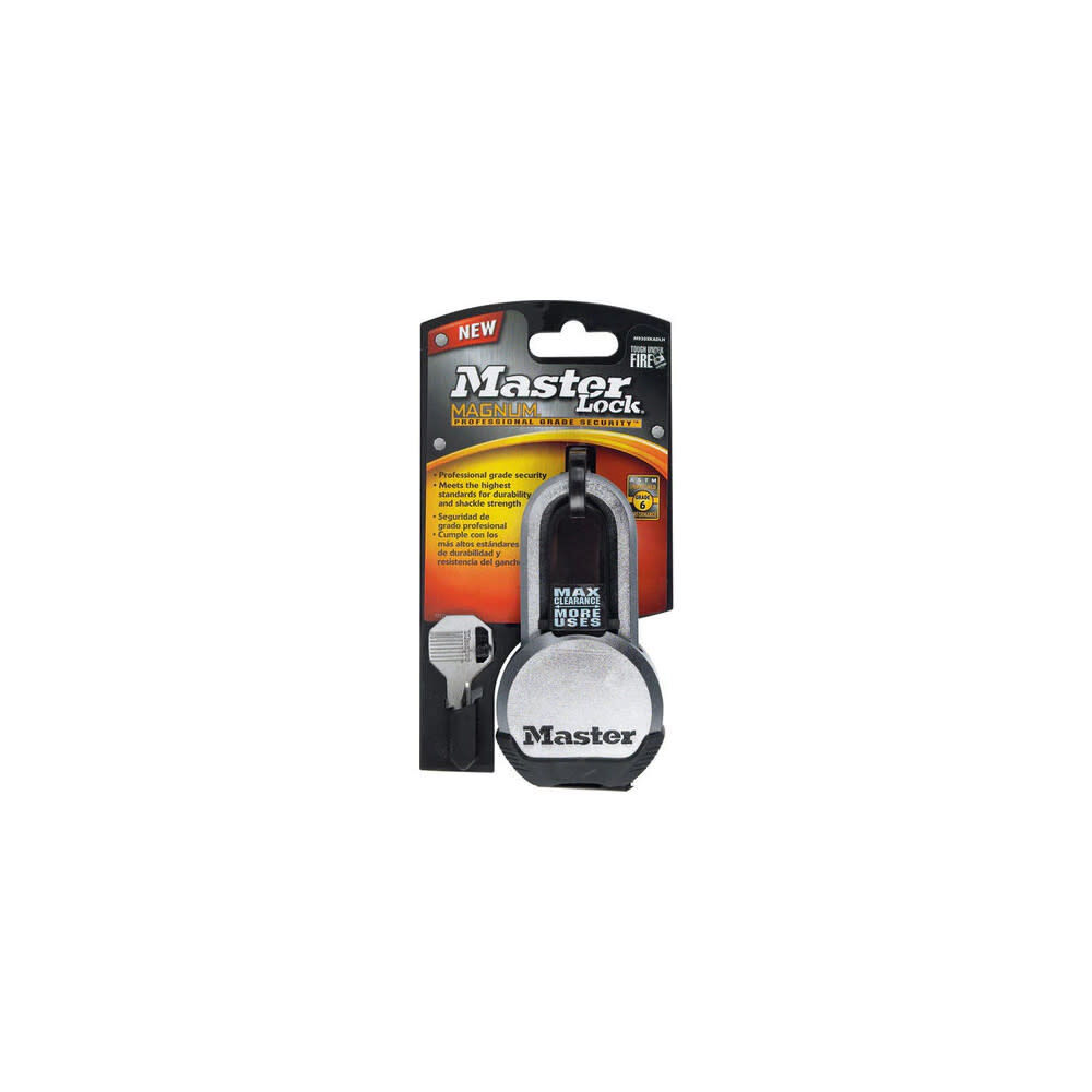 Master Lock Padlock 2 1/2in Steel Keyed Alike Dual Ball Bearing, large image number 6