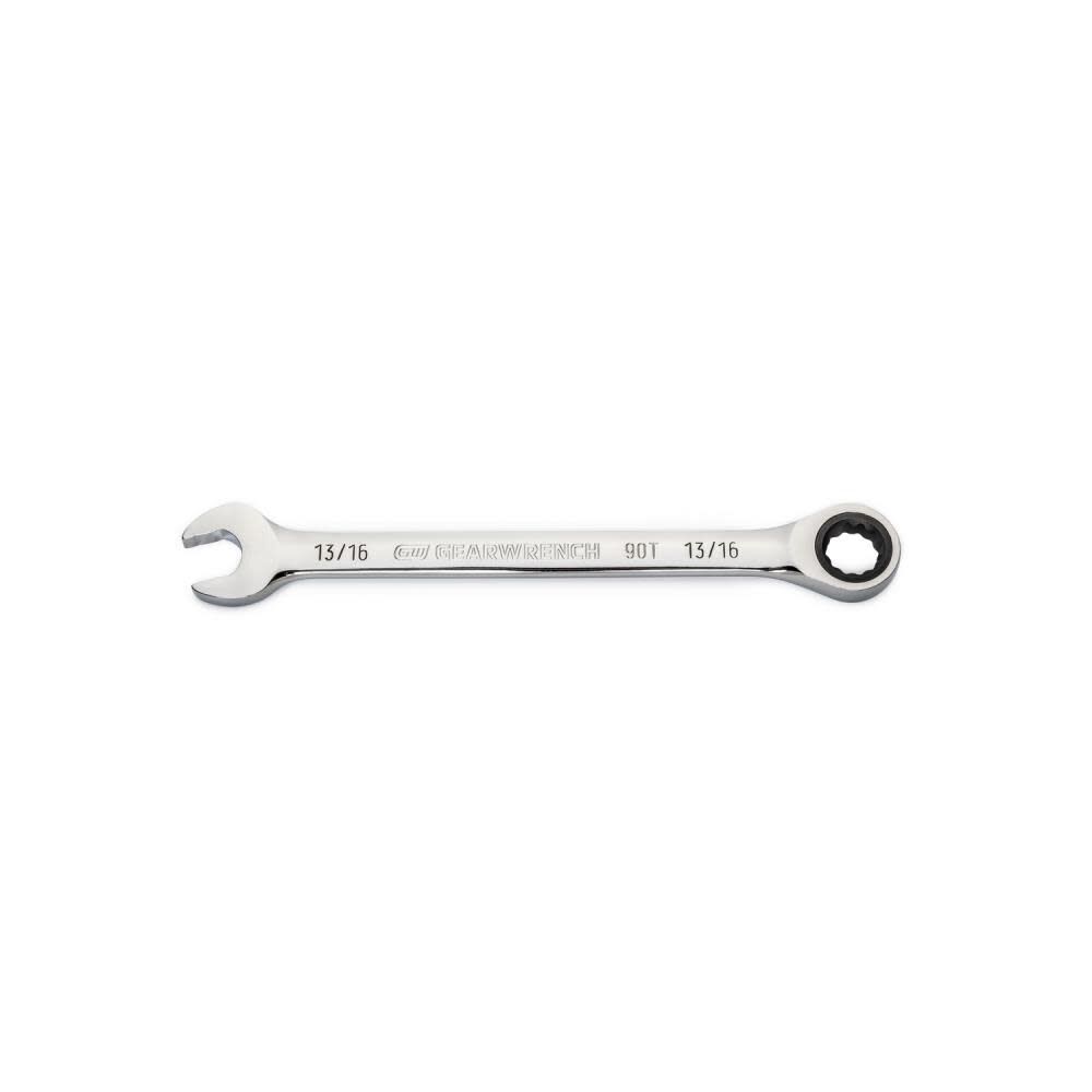 GEARWRENCH 13/16in 90T 12 Point Ratcheting Combination Wrench, large image number 1