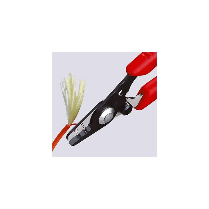 Knipex Burnished Wire Stripper For Fiber Optics 130mm, large image number 4