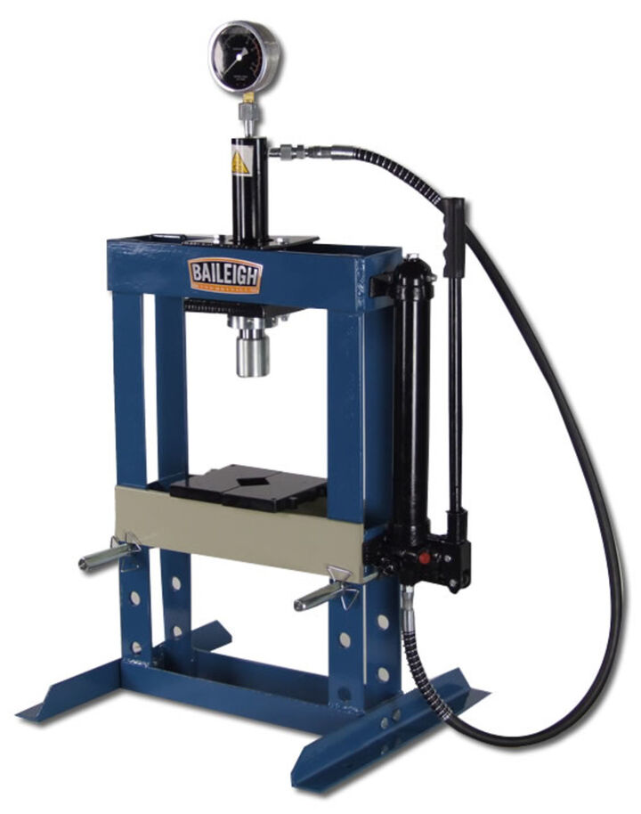 Baileigh HSP-10H 10 Ton Hydraulic Shop Press