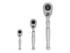 Tekton 1/4, 3/8, 1/2 Inch Drive QR Stubby Ratchet Set, 3 Pieces, small image number 1