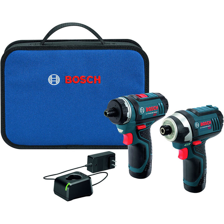 Bosch 12V Pocket Driver & Impact Driver Combo Kit Reconditioned