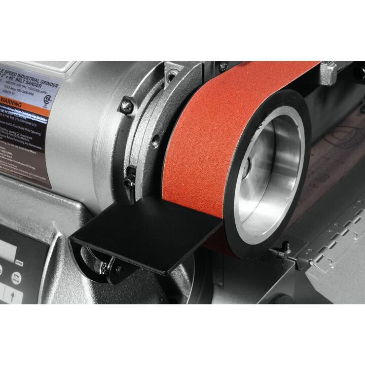 JET 8-Inch Industrial Combination Grinder and2 x 48 Belt Sander, large image number 5