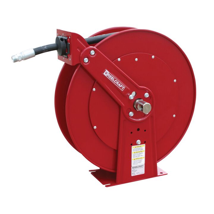 Reelcraft Series 80000 Dual Pedestal Hose Reel 3/4 Inch x 50 Ft