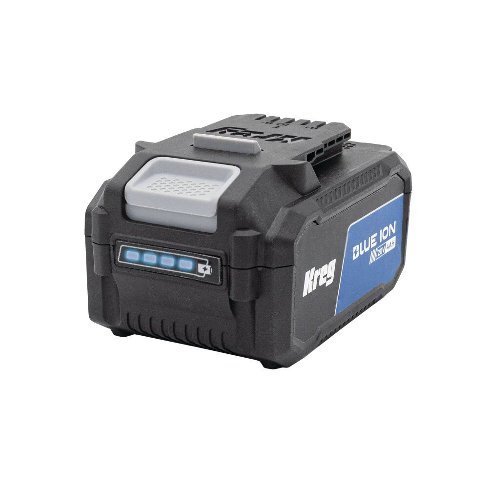 Kreg Blue Ion 20V 4.0 Ah Lithium Ion Battery 2 Pack and Fast Charger Bundle, large image number 2