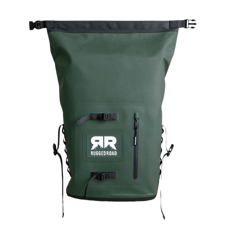 Rugged Road 31 L 2-in-1 Ultralight Backpack Cooler and Dry Bag with Insert, Green, large image number 0