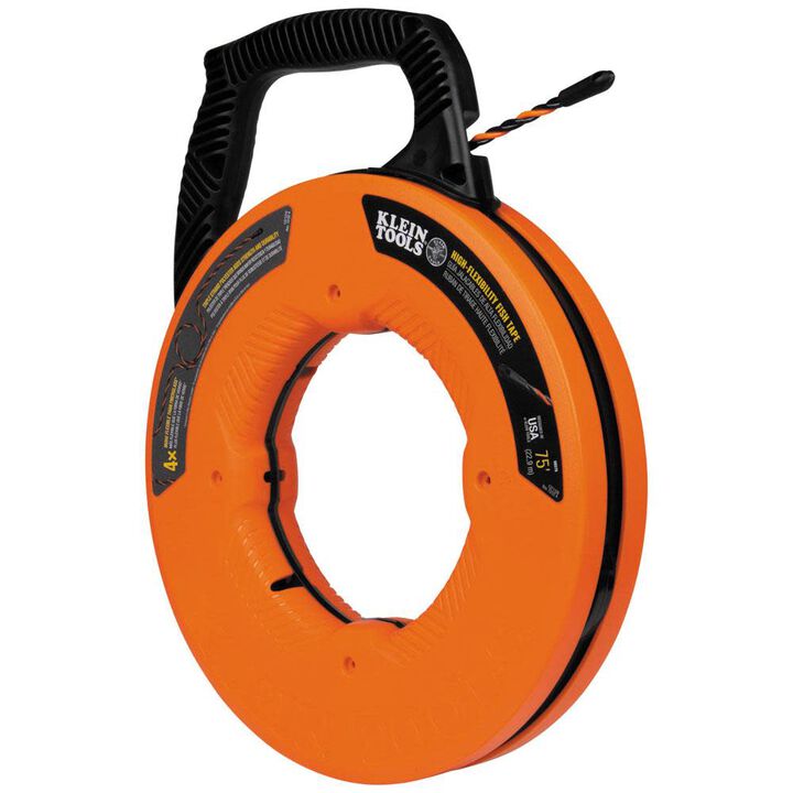 Klein Tools 75 ft High Flex Polyester Fish Tape