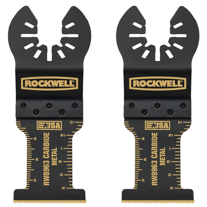 Rockwell 2-Pack Carbide Oscillating Tool Blades