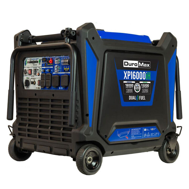 Duromax 16000-Watt Dual Fuel Hybrid Inverter Generator