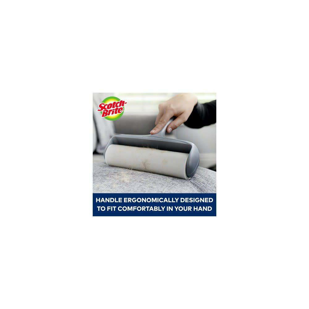 3M Scotch Brite 8 Inch Large Surface Lint Roller Pack of 2, large image number 5