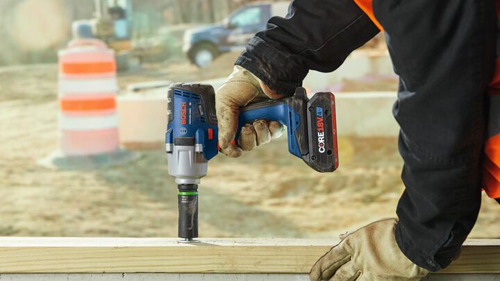 Bosch 18V 1/2-Inch Impact Wrench Kit with Friction Ring Reconditioned, large image number 10