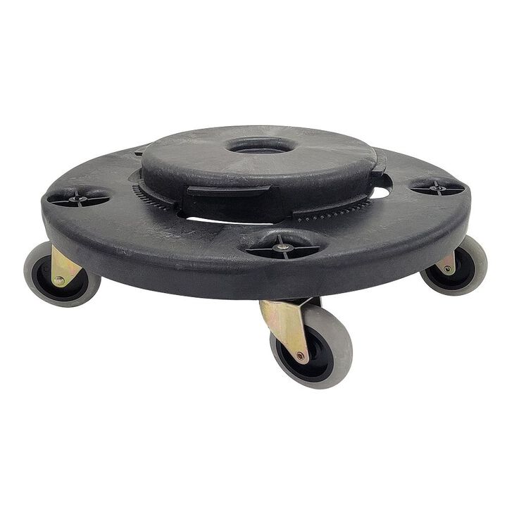 Magnum Tool Group Pro Series Dolly for 55 Gallon Plastic Trash Can Black, large image number 1