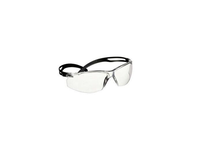 3M SecureFit 500 Series Black Temples Clear Anti-Fog/Anti- Scratch Lens Protective Eyewear