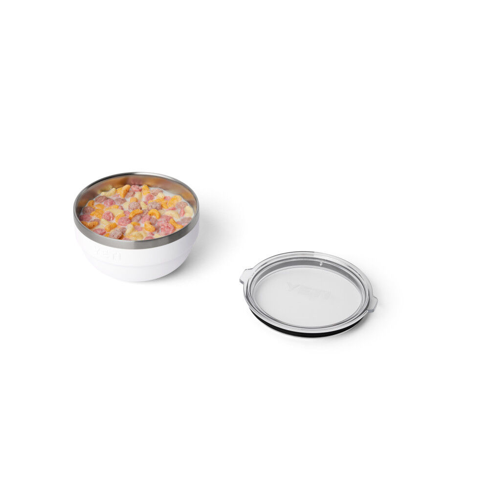 YETI Rambler Standard Bowl Stainless Steel Small White, large image number 5