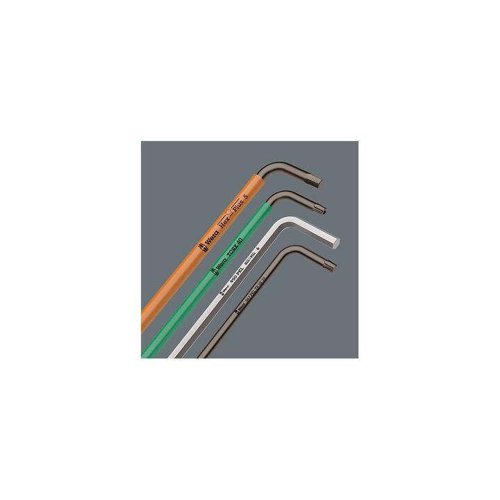 Wera Tools Metric BlackLaser 967/9 TX XL Multicolor HF 1 L-Key Set, large image number 5