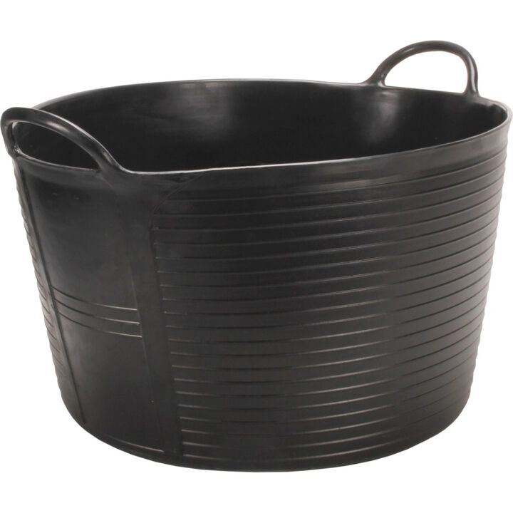 Rubi Tools Plastic Tub Flextub 14-1/2 Gallon Black