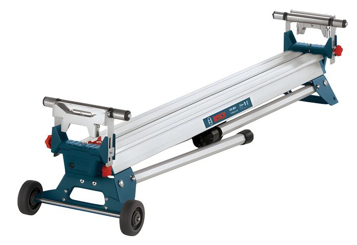Bosch 12 Inch Glide Miter Saw with Wheeled Folding-Leg Saw Stand Bundle, large image number 20