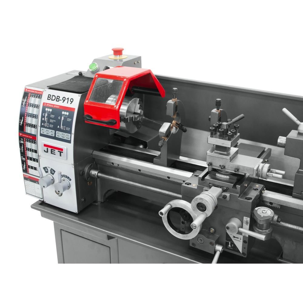 JET BDB-919 9 x 19 Belt Drive Bench Top Lathe, large image number 6