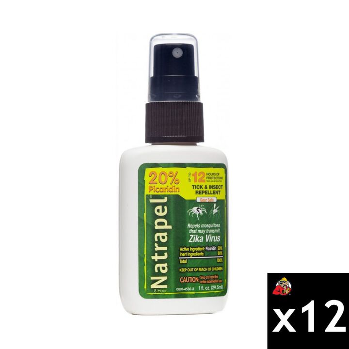 Bens Natrapel 1 Oz Picaridin Insect Repellent Spray 12 Piece Bundle