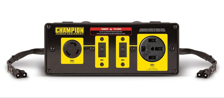 Champion Power Equipment 50-Amp RV Ready Parallel Kit for Linking Two 2800-Watt or Higher Inverter Generators, large image number 0