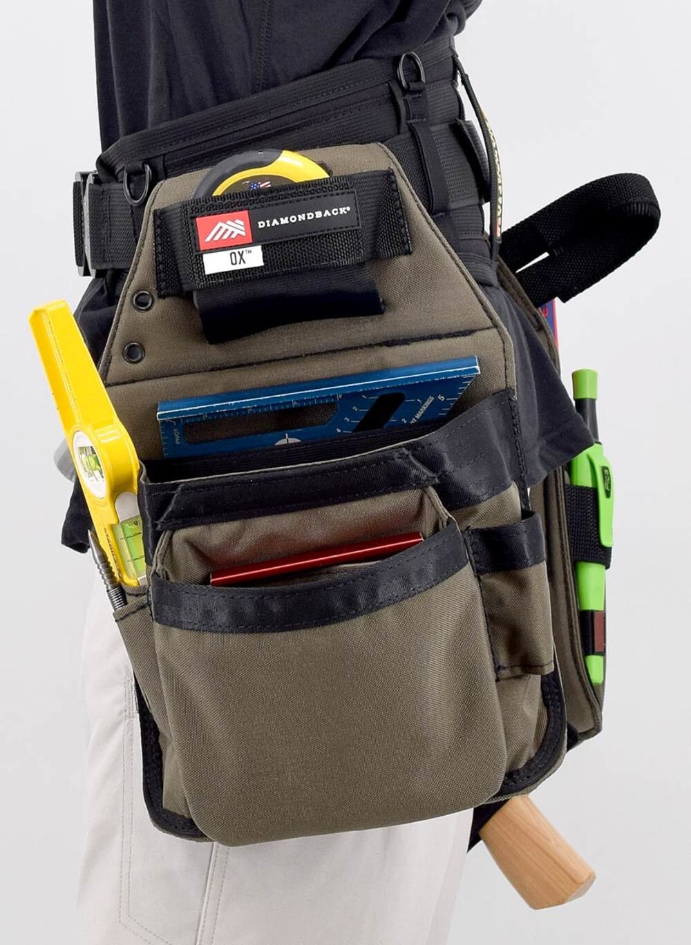 Diamondback Toolbelts Ranger Green Right Hand Large Grrande 2.0 Tool Pouch, large image number 7