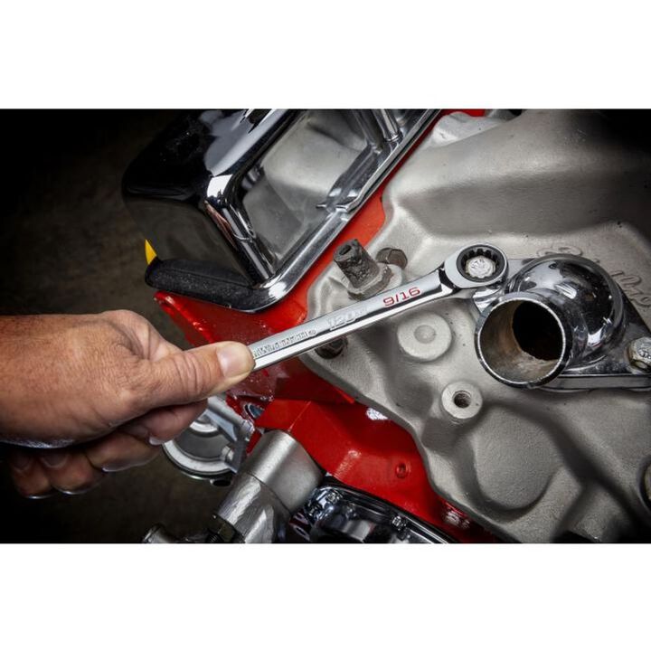 GEARWRENCH 120XP Combination Ratcheting Wrench Universal Spline XL 1 1/4 Inch, large image number 6