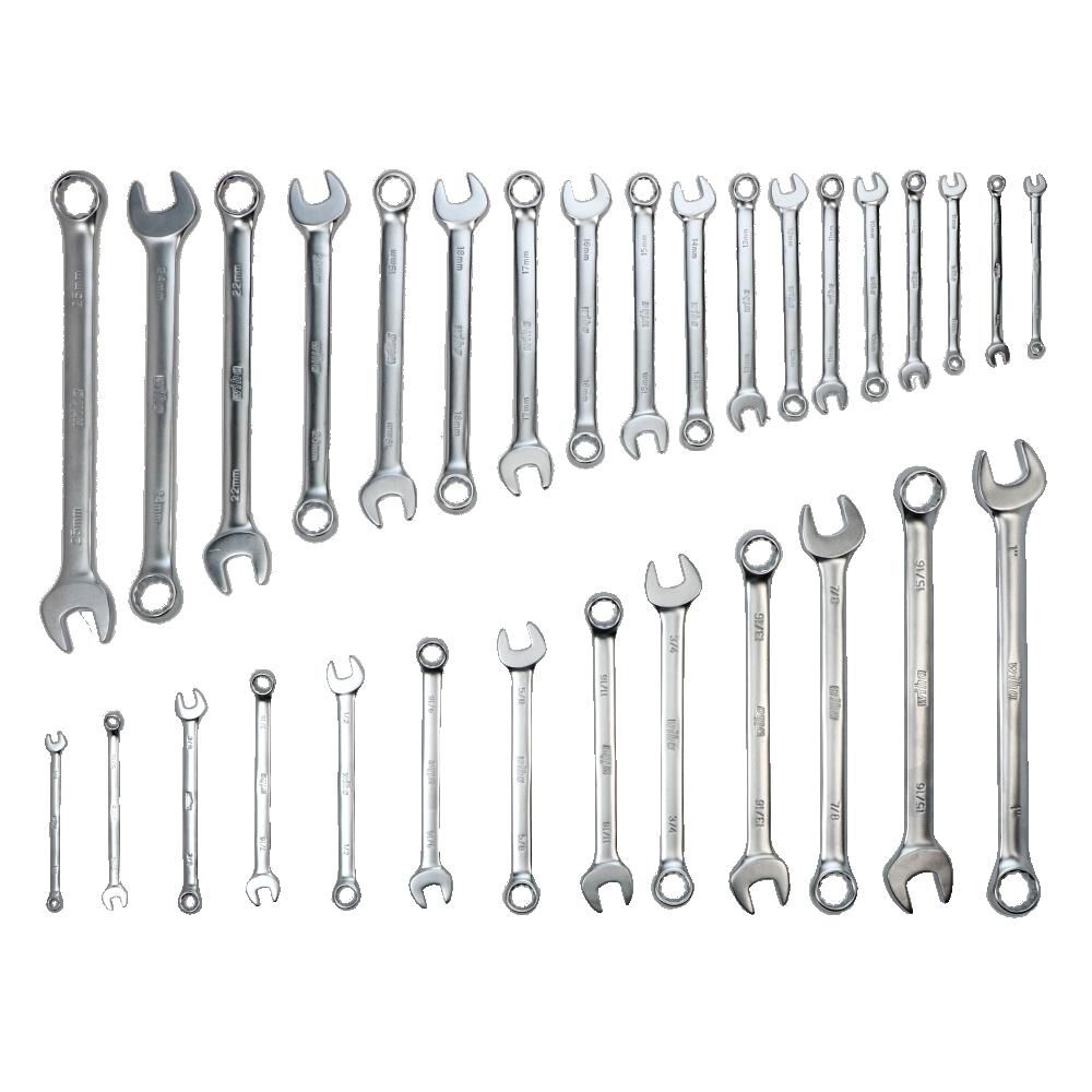 Wiha Combination Wrench Tray Set, SAE & Metric, 31 Pieces, large image number 4