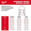 Milwaukee Womens GRIDIRON Logo Tee, Short Sleeve, Red Small, small image number 3