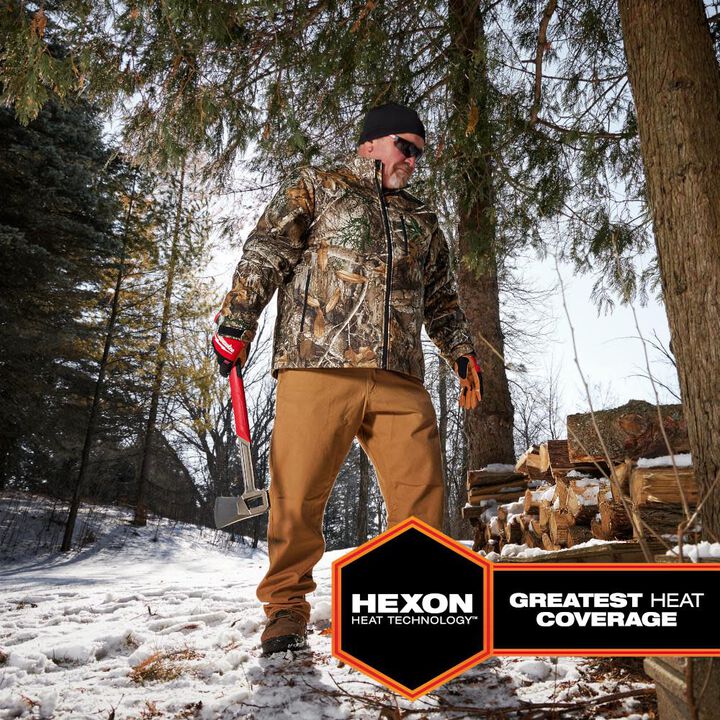 Milwaukee M12 12V Mens Heated Quietshell Jacket with Battery, Camo, Small, large image number 6