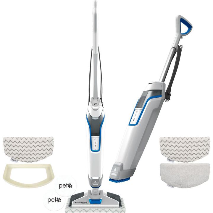 Bissell PowerFresh 12A Corded White Bagless Standard Steam Mop