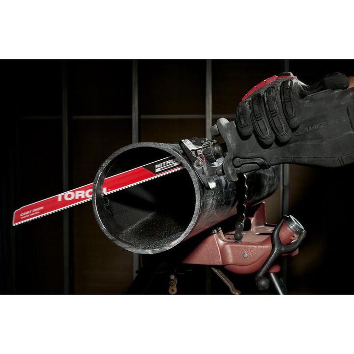Milwaukee NITRUS CARBIDE TORCH 9 Inch 7TPI SAWZALL Blade Bundle, 10 Pieces, large image number 11