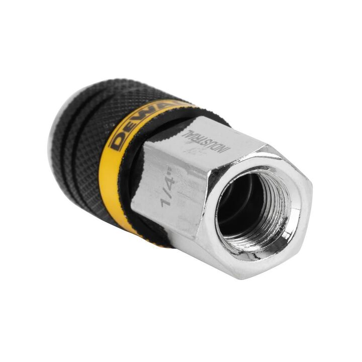 DEWALT 1/4 Inch FNPT Industrial Coupler, 4 Pack, large image number 3