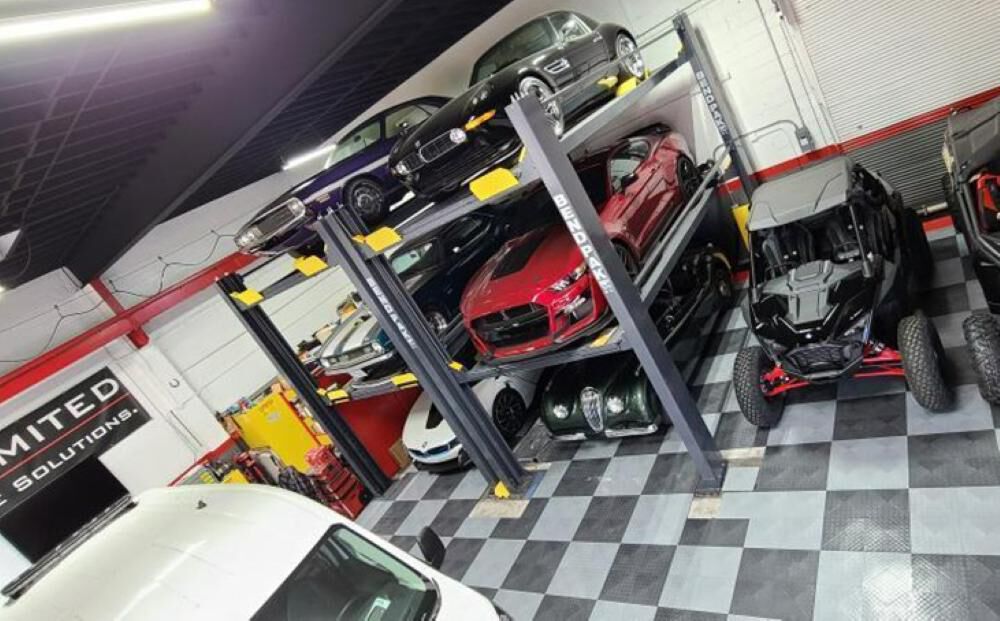 Bendpak HD-973PX Tri Level Parking Lift 9000 lbs & 7000 lbs Capacity, large image number 4