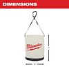 Milwaukee Canvas Utility Bucket, small image number 3