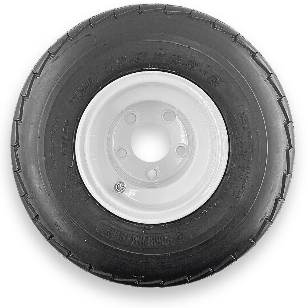 Rubbermaster Tire 18.5 x 8.50-8 6P TL & MTD 8 x 7 5 on 4.5 STAMPED, large image number 1