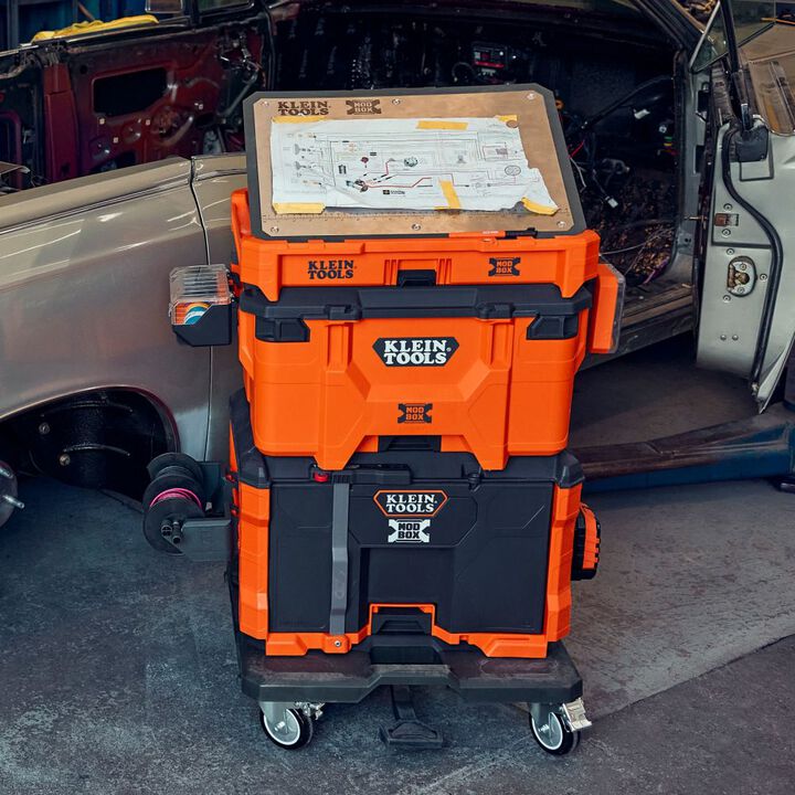 Klein Tools MODbox 4-Wheel Caster Dolly with Interlocking Design, large image number 6