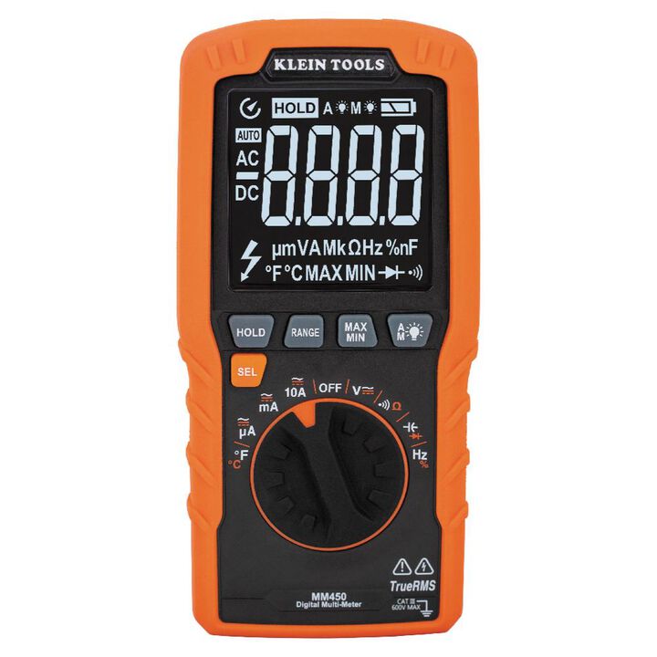Klein Tools Slim Digital Multimeter TRMS Auto Ranging