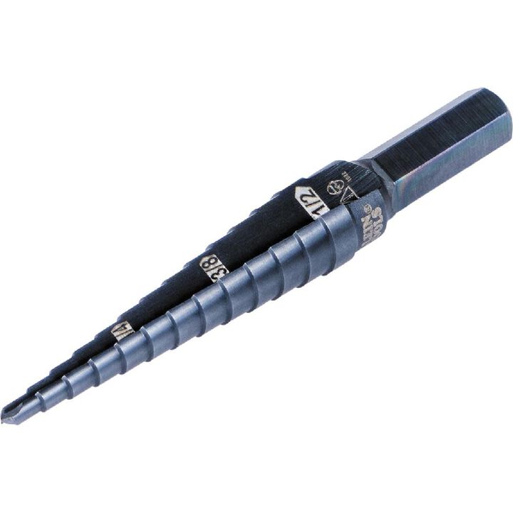 Klein Tools Step Drill Bit #1 Double-Fluted, large image number 12