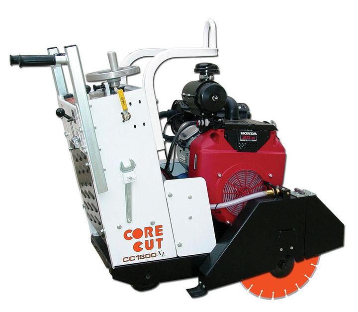 Diamond Products CC1811 H E X L-P Honda GX390 Gas Walk Behind Saw -Push Model- 14 In Blade Guard
