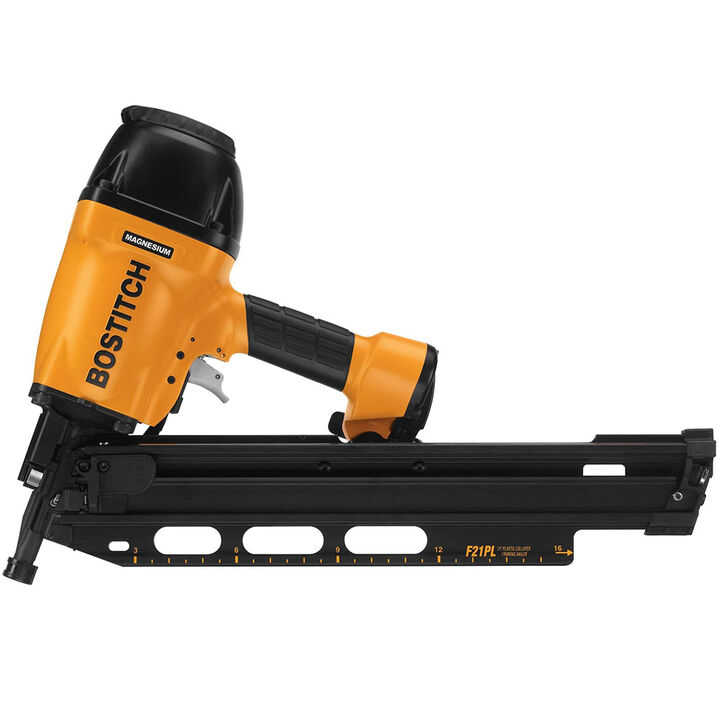 Bostitch 21 Plastic Collated Round Head Framing Nailer/Metal Connector Nailer, large image number 0